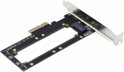 CY Adapter PCI-E 4.0 4X Host Adapter to NVMe Ruler 1U GEN-Z EDSFF 9.5mm 15mm 25mm Thickness Short SSD E1.S with Heat Sink PM9A3 PM9D3 P5801X Carrier Adapter in Saudi Arabia