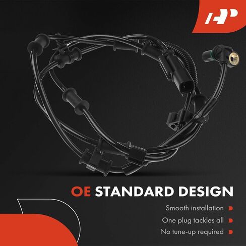 A-Premium ABS Wheel Speed Sensor Compatible with Ram Models - 2500 2014-2018, 3500 2013-2018 - Front Driver or Passenger Side, Replace# 68165624AD, 0265004257 in Saudi Arabia