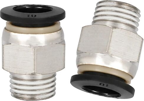 6mm OD x 4mm OD Plastic Push to Connect Tube Fitting, Reducing Pneumatic Quick Straight Connector Coupler, 40PCS in Saudi Arabia