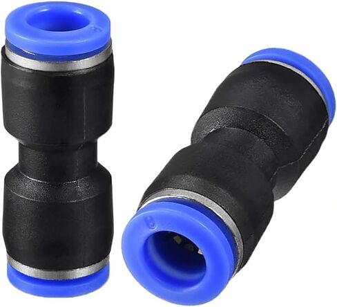 6mm OD x 4mm OD Plastic Push to Connect Tube Fitting, Reducing Pneumatic Quick Straight Connector Coupler, 40PCS in Saudi Arabia