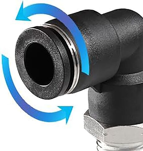 6 مم OD × 4 مم OD دفع بلاستيكي لتوصيل تركيب الأنبوب، مما يقلل من وصلة التوصيل المستقيمة الهوائية السريعة، 40 قطعة in Kuwait