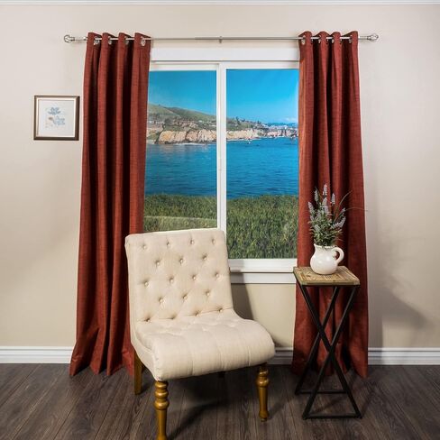 قضيب ستارة قفص ديكوبوليتان 5/8 بوصة، من 48 إلى 86 بوصة، فضي عتيق in Kuwait