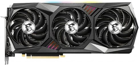 MSI GeForce RTX 3080 Gaming Z Trio 10G LHR Gaming Graphics Card - NVIDIA RTX 3080 LHR, GPU 1830 MHz, 10 GB GDDR6X Memory, Black in Saudi Arabia