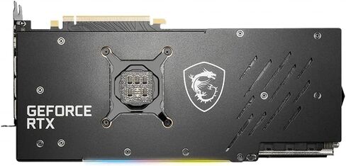 MSI GeForce RTX 3080 Gaming Z Trio 10G LHR Gaming Graphics Card - NVIDIA RTX 3080 LHR, GPU 1830 MHz, 10 GB GDDR6X Memory, Black in Saudi Arabia