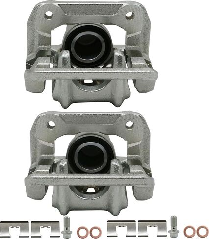 مجموعة فرجار قرص الفرامل مع دعامة لموديلات مختارة من Honda وAcura وIsuzu - CR-V 2002-2004، Odyssey 1995-1998، Legend 1991-1995، RL،Oasis، السائق الخلفي والراكب 19B1449، 19B1448 in Kuwait