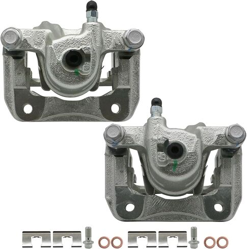 مجموعة فرجار قرص الفرامل مع دعامة لموديلات مختارة من Honda وAcura وIsuzu - CR-V 2002-2004، Odyssey 1995-1998، Legend 1991-1995، RL،Oasis، السائق الخلفي والراكب 19B1449، 19B1448 in Kuwait