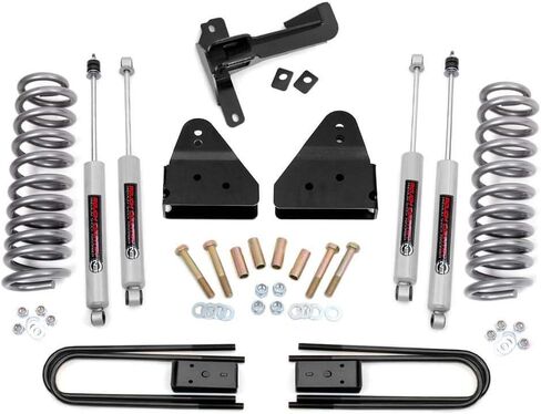 طقم رفع Rough Country 3 بوصات لسيارة Ford F-250 Super Duty 2011-2016 | ديزل - 562.20 in Saudi Arabia