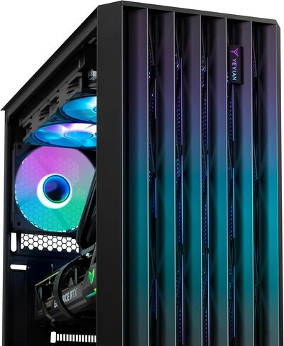 YEYIAN Phoenix PC Gaming AMD Ryzen 7 7800X3D, NVIDIA RTX 4070Ti Super,32GB DDR5 1TB SSD, Prebuilt Tower Computers, AI Powered Performance Gaming Computer Desktop in Saudi Arabia