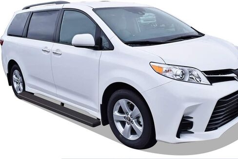 APS iBoard Third Generation 5-inch Black Aluminum Running Boards Side Step for Selected Toyota Sienna in Saudi Arabia