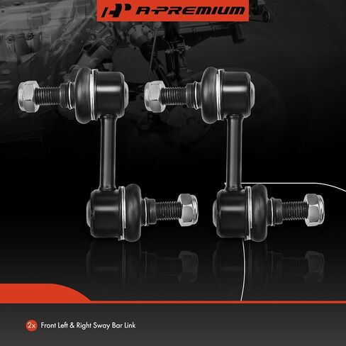 A-Premium 2 x Front Sway Bar Links Stabilizer Bar Links, Compatible with Nissan Pathfinder Armada 2004, Titan 2004-2015, Armada 2005-2019, Infiniti QX80 2014-2019, QX56 2004-2013 in Saudi Arabia