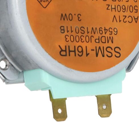 محرك القرص الدوار مناسب لـ GE ST16FE EX73SAAA3 WB26X10143، لـ LG 721.63252301 721.63254301 قطعة بديلة لفرن الميكروويف MPDJ030BF JES35BJ JES738WJ02 in Saudi Arabia