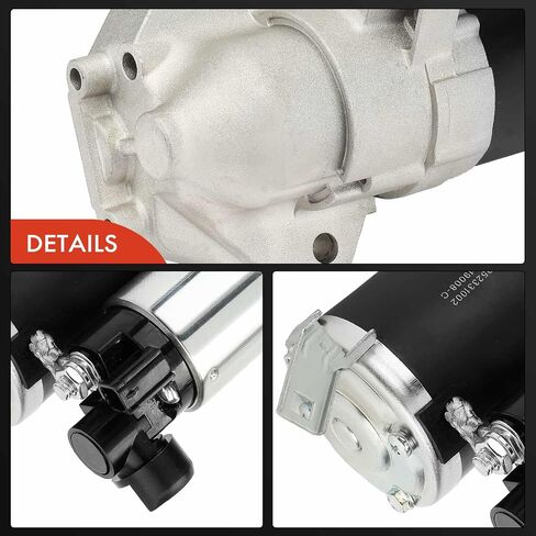 A-Premium Starter Motor Compatible with Honda Odyssey 2007 2008 2009 2010 3.5L, 12V 1.6KW 19-Teeth Counterclockwise, Replace# M000T15771ZC, 31200RGLA02 in Saudi Arabia
