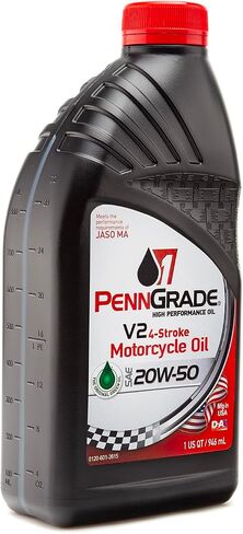 71576, V2 4-Stroke Motorcycle Oil SAE 20W-50, 1 Quart in Saudi Arabia