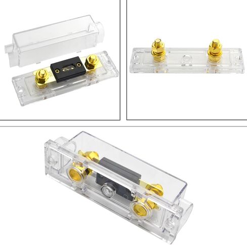 WMYCONGCONG 0/2/4 Gauge ANL Fuse Block Holder with 30 Amp ANL Fuses for Car Audio Amplifier (30A) in Saudi Arabia