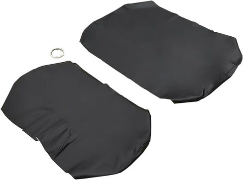 Golf Cart Front Seat Cover Set Staple On for E-Z-Go TXT Golf Cart, Microfiber Leather, Beige in Kuwait