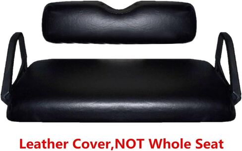 Golf Cart Front Seat Cover Set Staple On for E-Z-Go TXT Golf Cart, Microfiber Leather, Beige in Kuwait