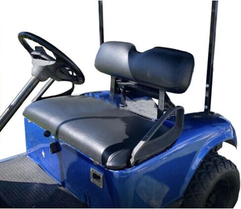 Golf Cart Front Seat Cover Set Staple On for E-Z-Go TXT Golf Cart, Microfiber Leather, Beige in Kuwait