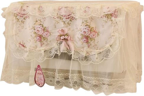 NOLITOY Home Decor Microwave Lace Cloth for Kitchen Cover Oven Decoration Decorative Colorful Flower Home Toaster Oven in Saudi Arabia