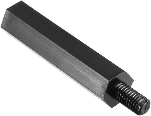 uxcell M3x25mm+6mm Male Female Hex Nylon Spacer Standoff for PC Circuit Board Black 100pcs in Saudi Arabia