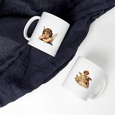 Classic Art Stickers, 50pcs Fairy Painting for Kids Teens, Waterproof Vinyl Decals for Laptop, Water Bottle, Scrapbooking in Kuwait