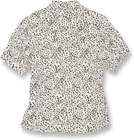 Volcom Girls' Can't Be Tamed Short Sleeve Button Down Shirt in Saudi Arabia
