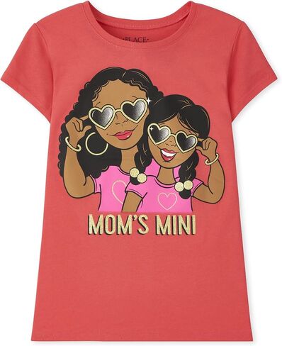 The Children's Place girls Big Sis Graphic Short Sleeve Tee in Saudi Arabia