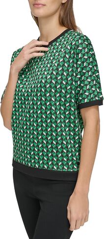 Andrew Marc Sport Women's Short Sleeve Fashion Sweatshirt in Saudi Arabia