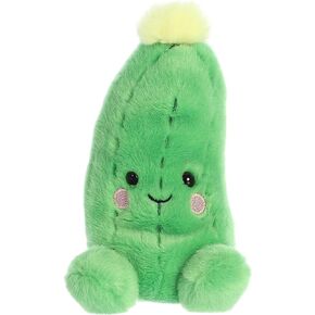 Aurora® Adorable Palm Pals™ Dillian Cucumber™ Stuffed Animal - Pocket-Sized Play - Collectable Fun - Green 5 Inches