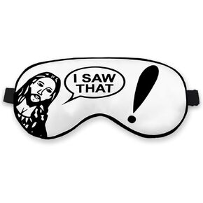 Jesus I Saw That Funny Eye Mask for Women Men Boy Kids, Silk Blackout Eye Mask for Sleeping Travel Nap Work, Jesus Picture Funny Adjustable Straps Soft Lightweight Sleep Mask in Kuwait