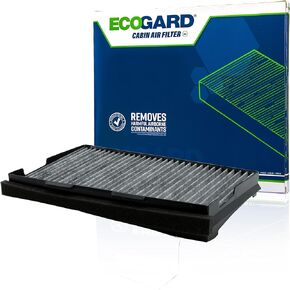 ECOGARD XC28165C Premium Cabin Air Filter with Activated Carbon Odor Eliminator Fits Saab 9-5 1999-2009