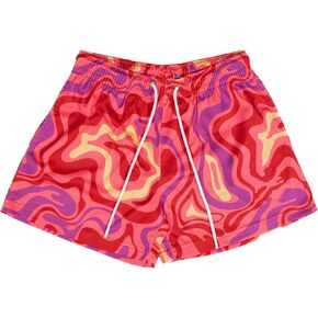 DIOTSR Mens Art Graphic Shorts Casual Athletic Running Shorts Cool Streetwear Designer Shorts Drawstring