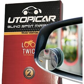 Blind Spot Rearview Car Mirror: New Suction Convex Rear View Side Mirror for Car|Automotive Exterior Accessories for women and men|Blindspot Mirrors (2 Pack