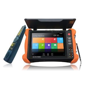 CCTV Tester，Camera Tester Full-Featured Surveillance Video Tester H.265 / 4K coaxial HD SDI/TVI/AHD/CVI/multimeter/TDR/OPM/VFL/POE/HDMI Output and Input X9-MOVTADHS