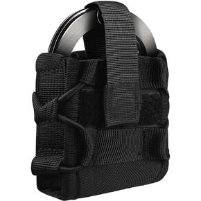 Handcuff Holster Case, Molle Hand Cuff Holder Pouch for Duty Belt and Tactical Vest Black