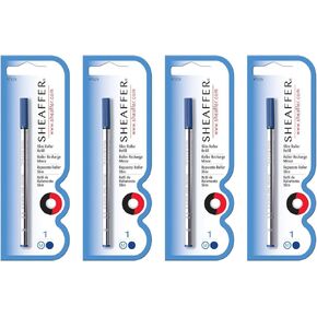 Sheaffer Rollerball Refills - Slim Blue (Pack of 4)