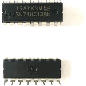 New 30Pcs for 74HC138 74HC138N SN74HC138N HD74HC138P DM74HC138N MC74HC138AN 3 to 8-Line Decoders/Demultiplexer DIP-16 IC SN74HC138
