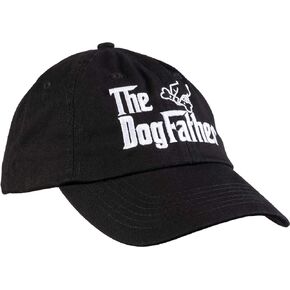 Ann Arbor T-shirt Co. The Dogfather | Funny Cute Dog Father Dad Owner Pet Doggo Pup Fun Humor Baseball Cap Hat