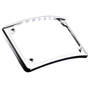 Eagle Lights Curved LED License Plate with Light for 2006-2023 Harley Davidson Motorcycles (Black)