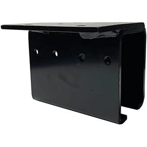 DIYHD 5FT Ceiling Mount Black Box Track Exterior Sliding Barn Door Hardware,Fit Door Width Up to 30in