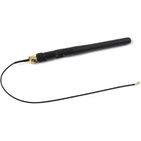 Compatible Antenna for Raspberry Pi Compute Module 4 CM4, Supports 2.4G/5G WiFi Frequency Band, SMA Male Central Pin, 2±0.5 dBi