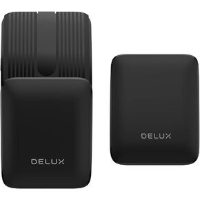 DeLUX Bluetooth Wireless Pocket Slim Mouse, 2-in-1 Sliding Touching Control Rechargeable Silent Mouse and Wireless Presenter with Pointer,1600DPI, MF10PRO (Mouse Only)