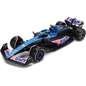 Bburago 1:43 2023 BWT Alpine F1 Team A523 10# Pierre Gasly Alloy Car Die Cast Car Model Collection Gift (Alpine A523 10#)