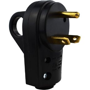 Hughes Autoformers 30A Replacement Female Plug, Receptacle Connection (30A Female Plug)
