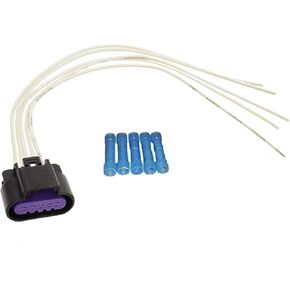 PT1555 Tail Light Lamp Repair Connector and Pigtail WITH Splices, Brake light Taillight Wire Circuit Board Repair Plug Harness - Fits ACDELCO Gm Vehicles Including Envoy, Trailblazer, Bravada