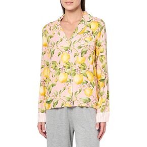 PJ Salvage Women's Loungewear in Full Bloom Long Sleeve Top