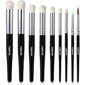 Dry Brush Miniature Painting 9Pcs, Dry Brush Set, Miniature Paint Brushes for Tabletop & Wargames Miniature Warhammer 40K,Citadel,Scale Model and Art Painting