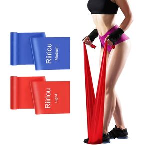 Resistance Bands - 2m Professional Latex Elastic Band for Home or Gym Upper & Lower Body, Physical Therapy, Strength Training, Yoga, Pilates, Rehab Fitness Bands