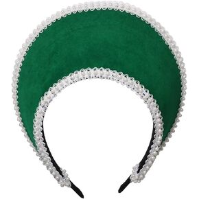 Victorian Vintage Headwear for Women Elizabethan Tudor Coronet Pilgrim Costume Cosplay Accessory Anne Boleyn Hat