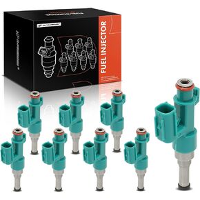 مجموعة حاقن الوقود الممتازة مكونة من 8 قطع متوافقة مع لكزس GS F 2019-2020، GS460 2010-2011، LS460 2010-2017، LS600h 2010-2016، RC F 2019-2022، LC500 2019-2021، 4.6L 5.0L، استبدال # 2320938060
