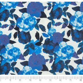 Singer Fabric, 100% Cotton, Rainbow Brush Strokes, Cut by The Yard